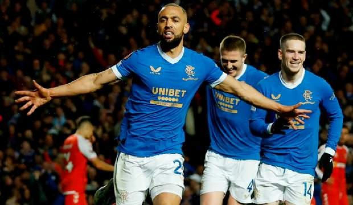 Braga 9 kişi kaldı! Rangers evinde uzatmalarla turladı