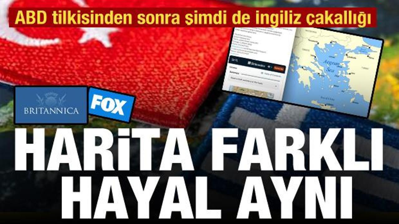Britannica Ansiklopedisi'nden skandal: Ege'deki tüm adaları Yunan toprağı olarak gösterdi