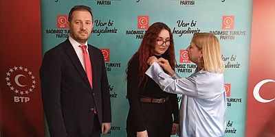 BTP Kartal Gençlik Kolları Başkanlığı’na Irmak Tezcan Atandı