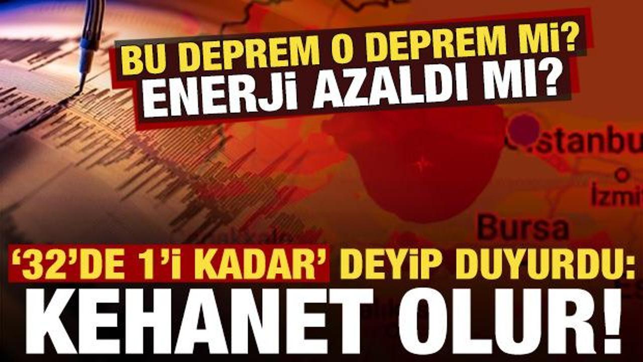 Bu deprem o deprem mi?  Enerji azaldı mı? 
