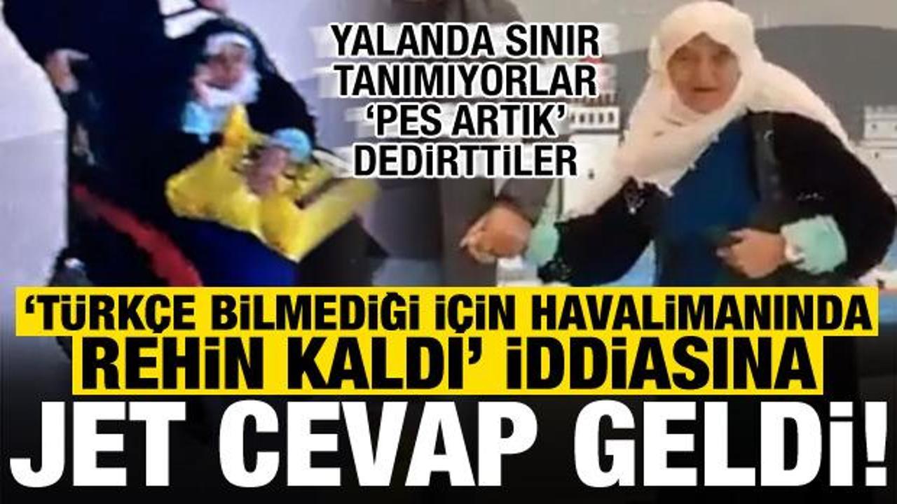 'Bu kadar olmaz' dedirttiler! 'Türkçe bilmediği için rehin kaldı' yalanına jet cevap...