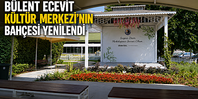 Bülent Ecevit Kültür Merkezi Bahçesinde Peyzaj Dönüşümü