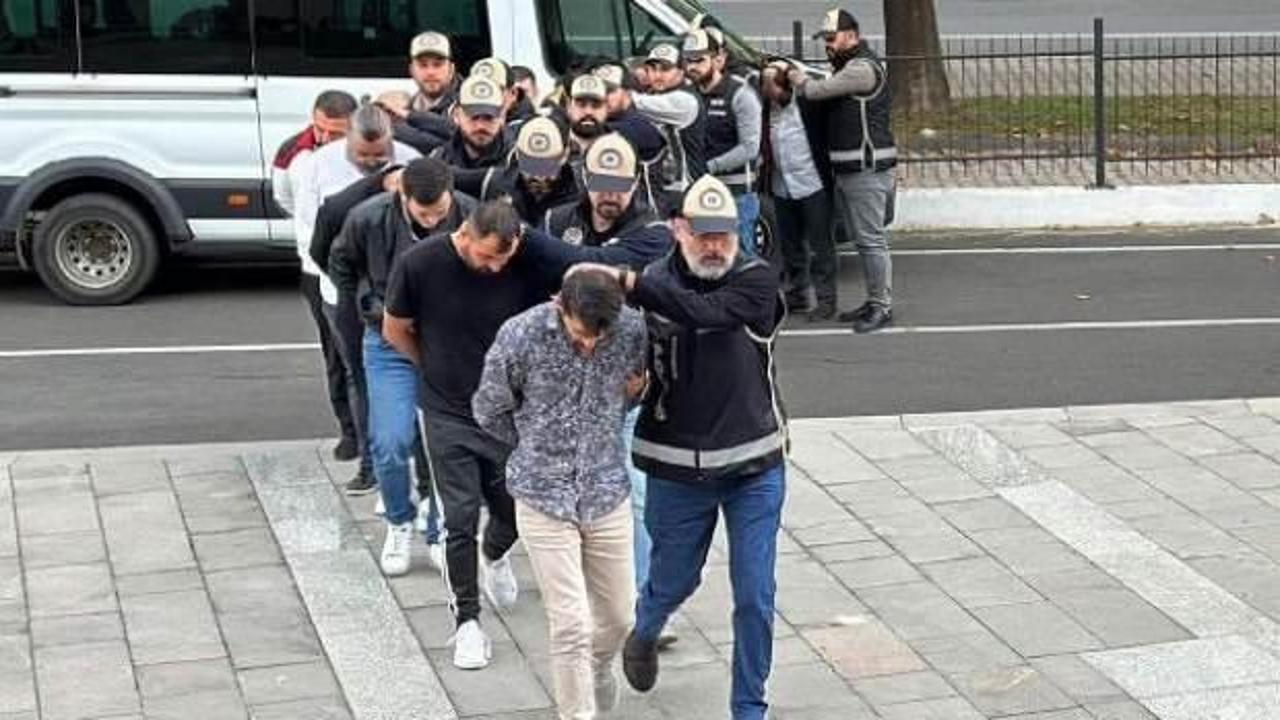 Bulutlar Çetesi'ne operasyonda 8 tutuklama