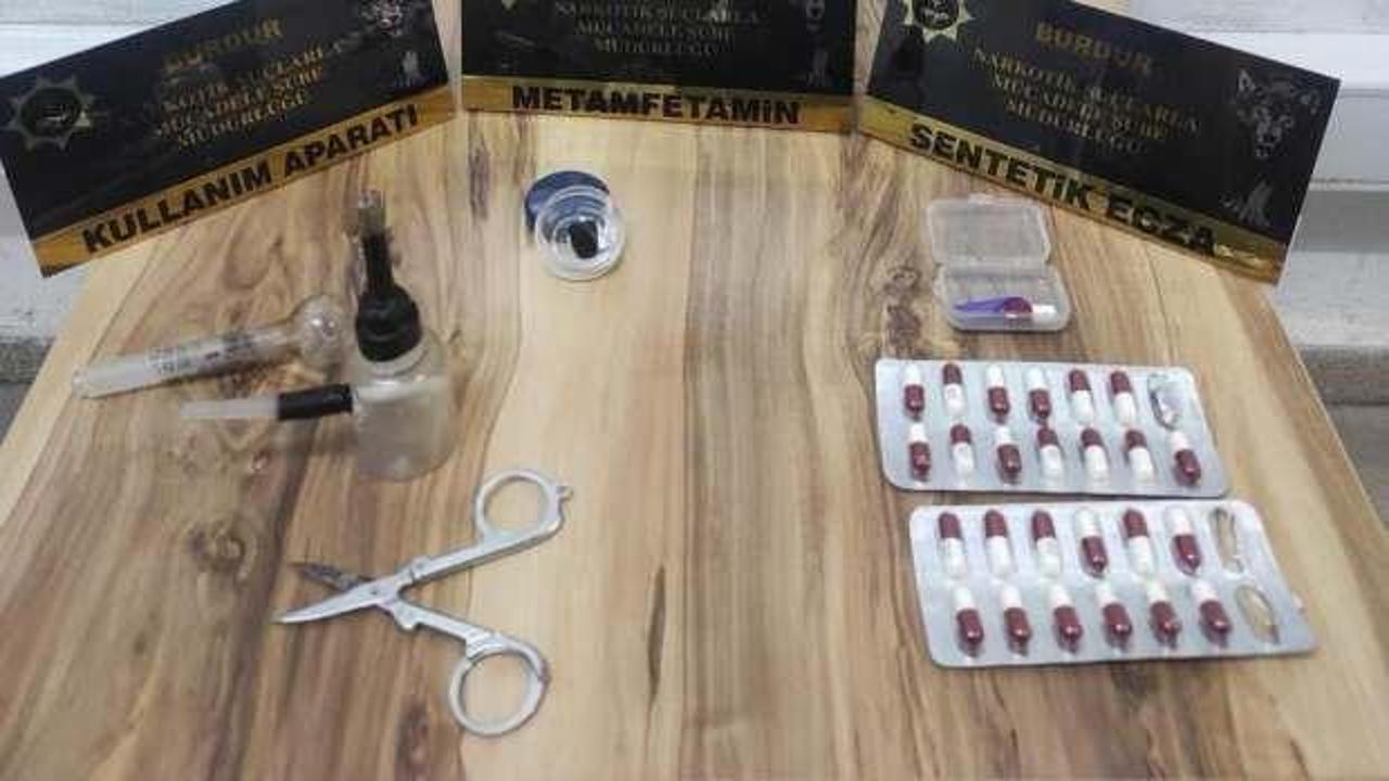 Burdur'da uyuşturucu operasyonu: 2 tutuklama