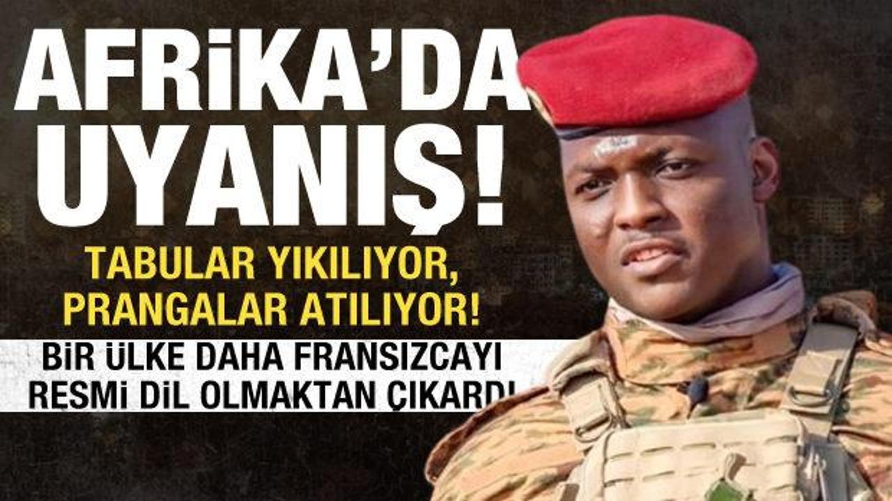 Burkina Faso, Fransızcayı resmi dil olmaktan çıkardı