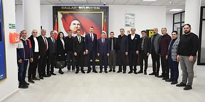 BURSA HEYETÎNDEN, BAŞKAN BEYOĞLU'NA ZİYARET 