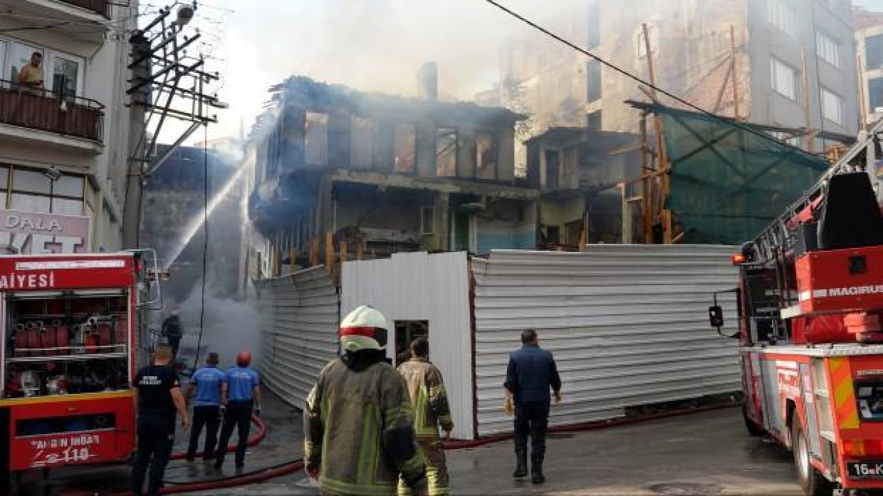Bursa'da 100 yıllık tarihi binada yangın! Soruşturma başlatıldı