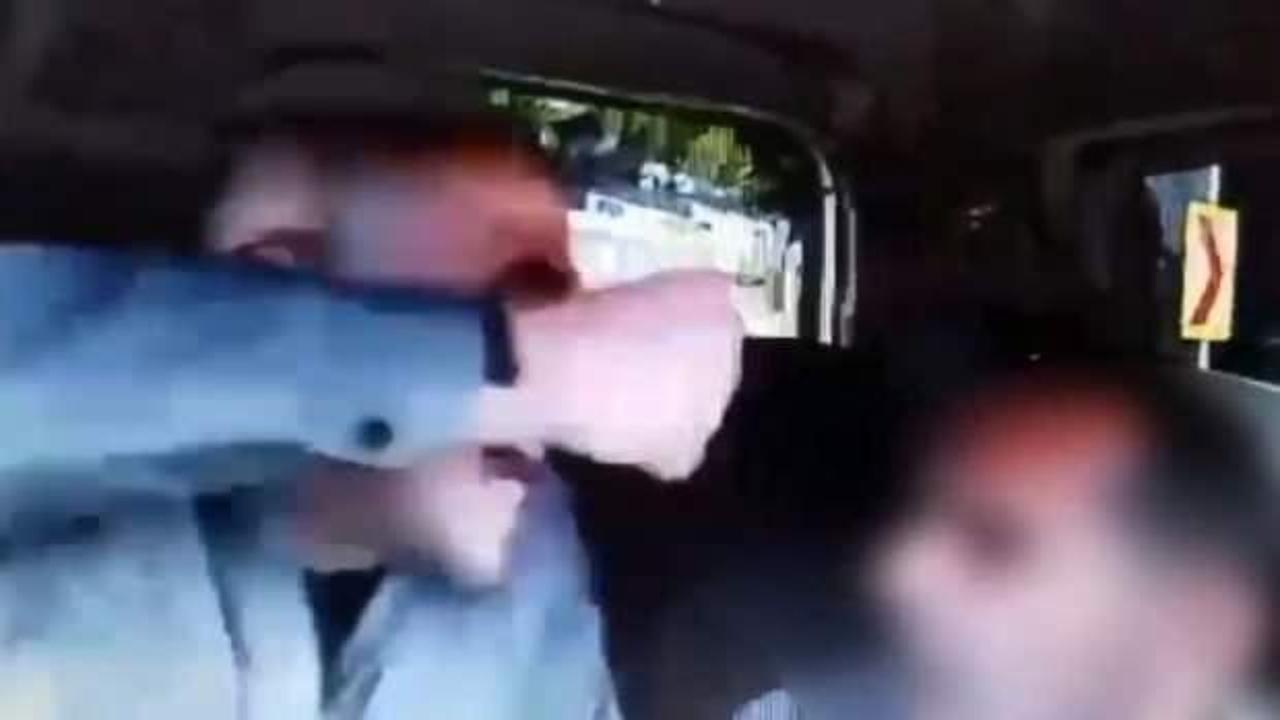 Bursa'da bir taksici yolcu tarafından darp edildi!