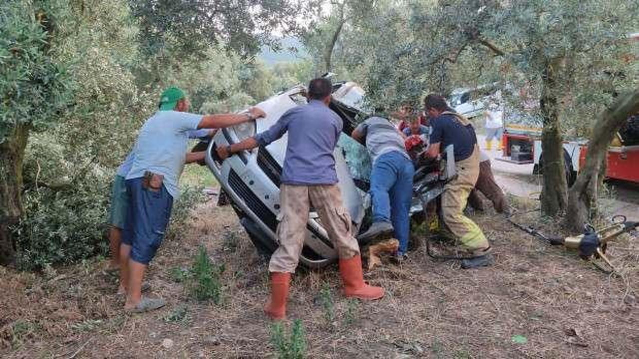 Bursa'da kaza: 1 ölü, 1 ağır yaralı