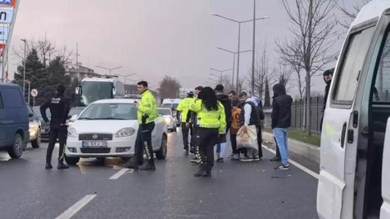 Bursa'da zincirleme trafik kazası! 4 kişi yaralandı