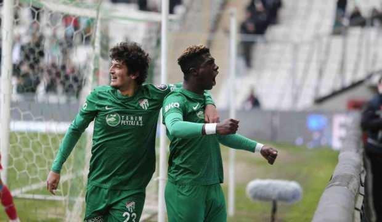 Bursaspor 5 maç sonra kazandı!