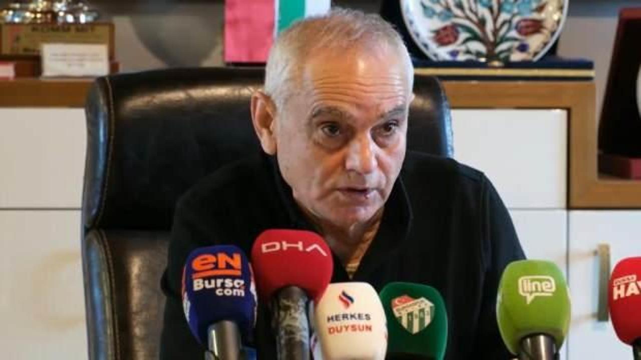 Bursaspor için dikkat çeken açıklamalar! O isme af yok