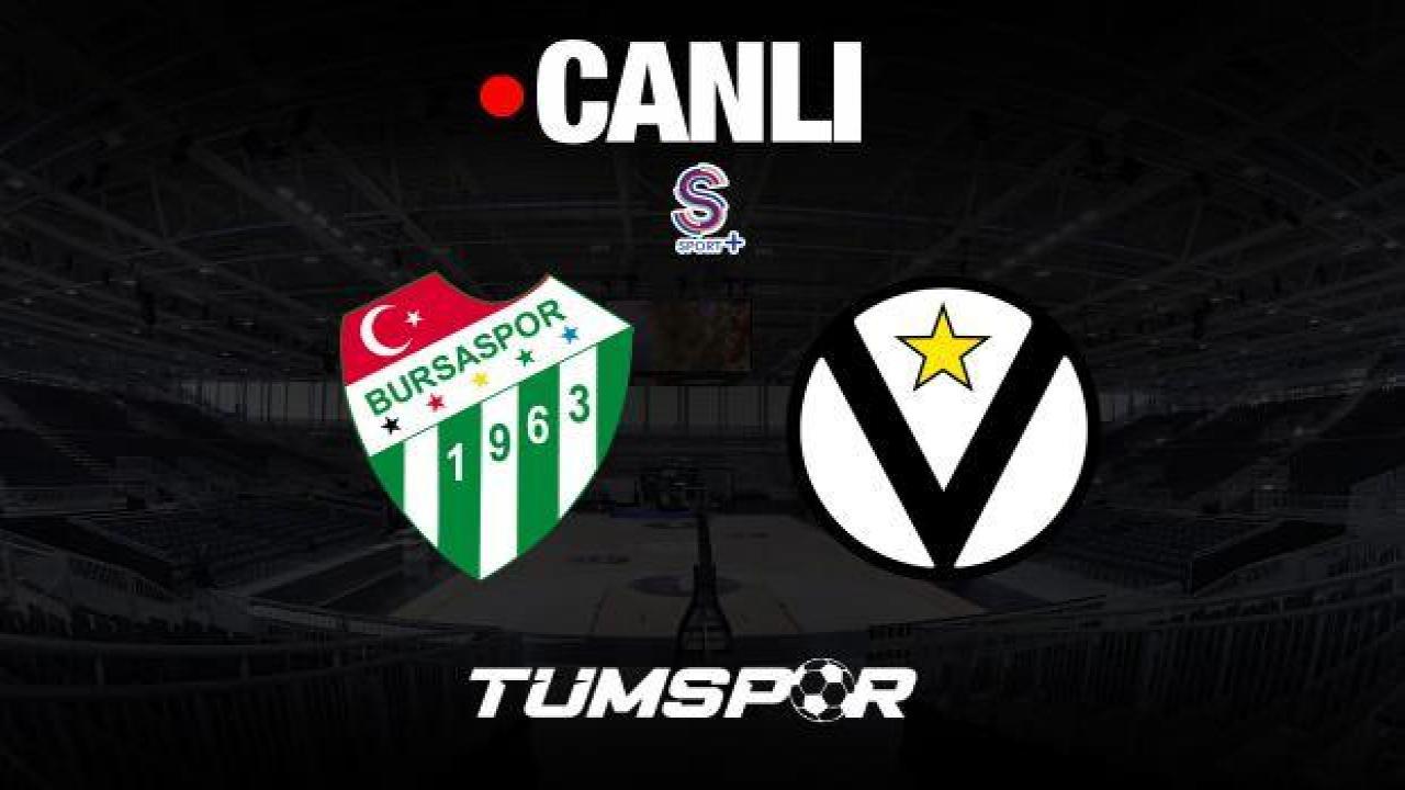 Bursaspor Virtus Bologna EuroCup final maçı canlı izle | S Sport Plus ve şifresiz HD canlı yayın