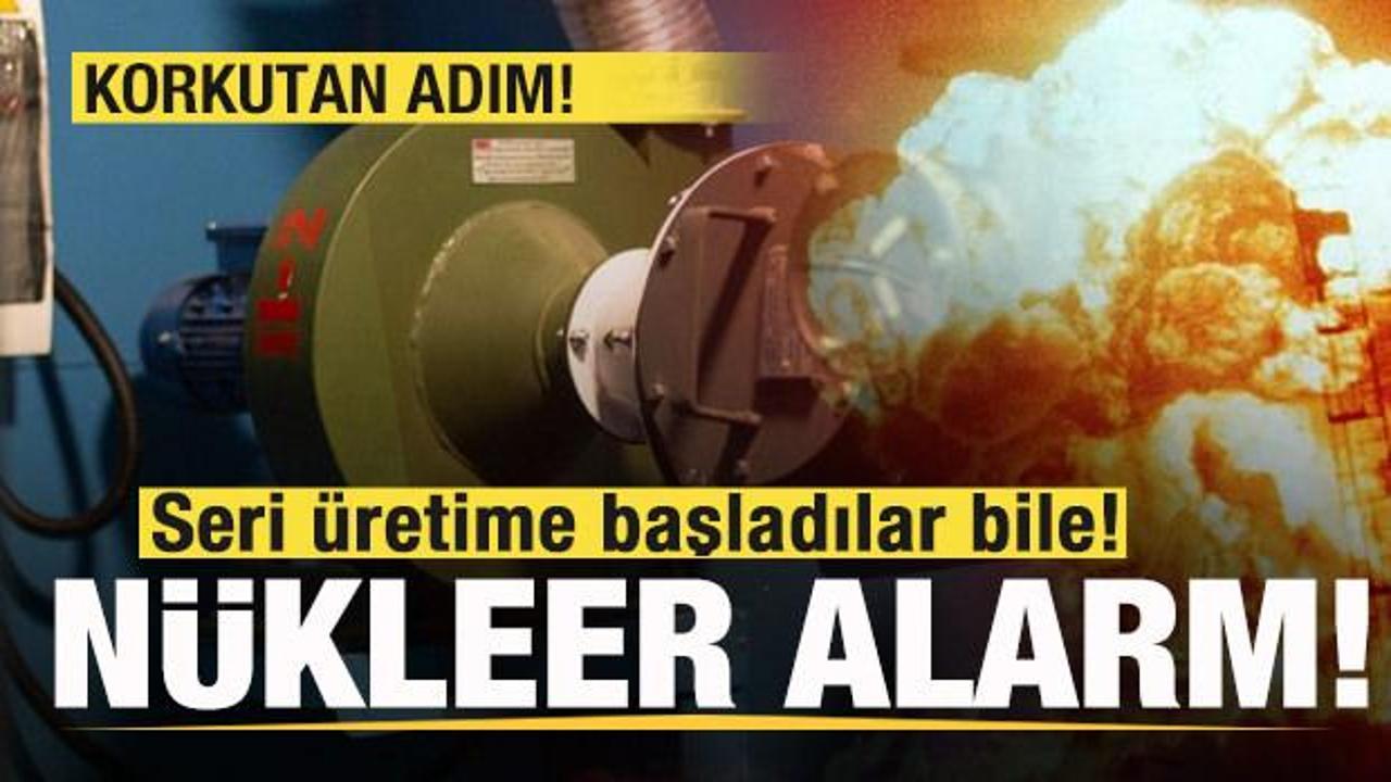 Büyük savaşa doğru! Nükleer hareketlilik yaşanıyor! Seri üretime başladılar bile!