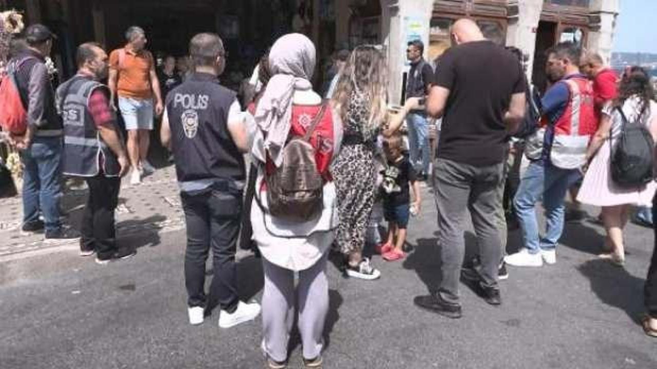 Büyükada'da kaçak göçmenlere yönelik denetim
