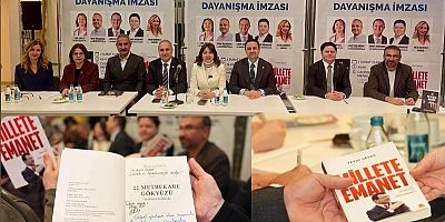 Caddebostan Kültür Merkezi’nde “Dayanışma İmzası”