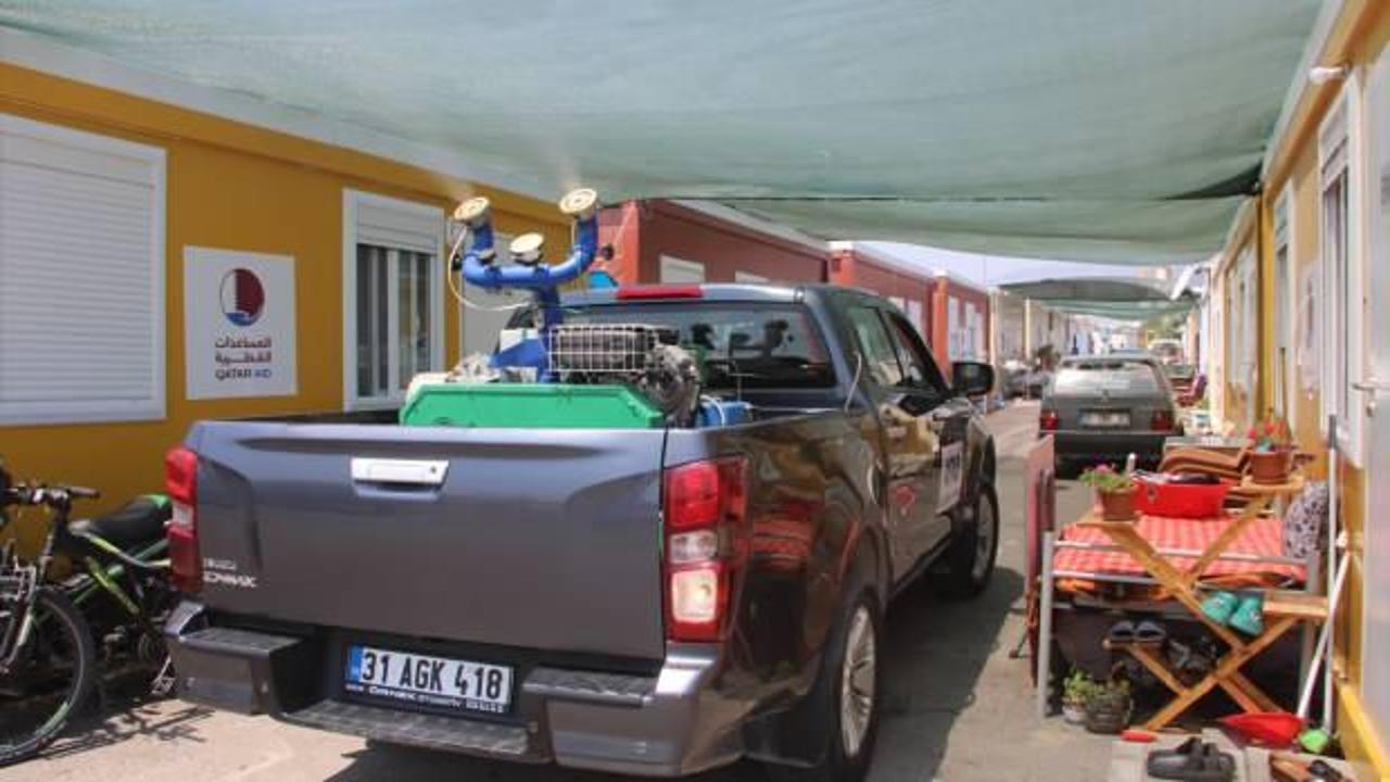 Çadır ve konteyner kentlerde zararlılara karşı ilaçlama AFAD ekiplerine emanet