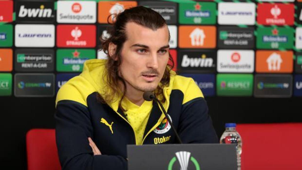 Çağlar söyüncü: Planları olan bir takımız
