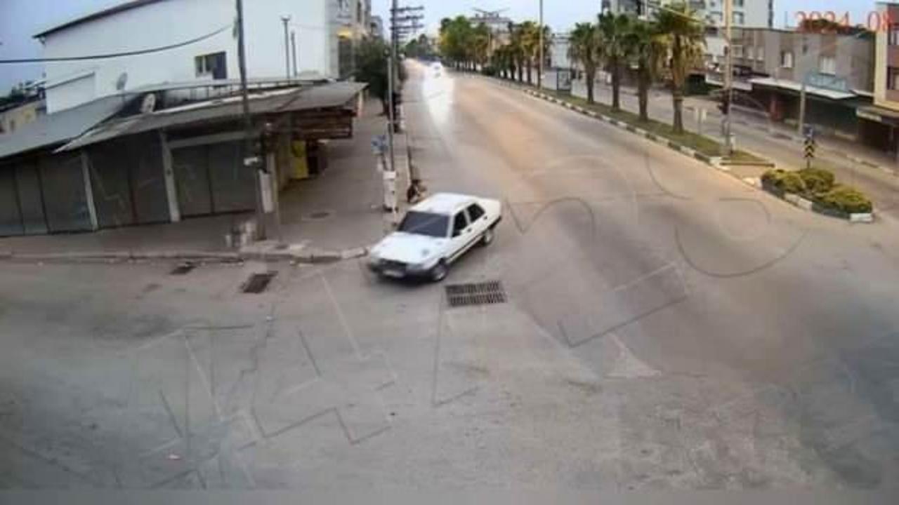 Çalıntı otomobille gidip motosiklet çalıp geri döndüler