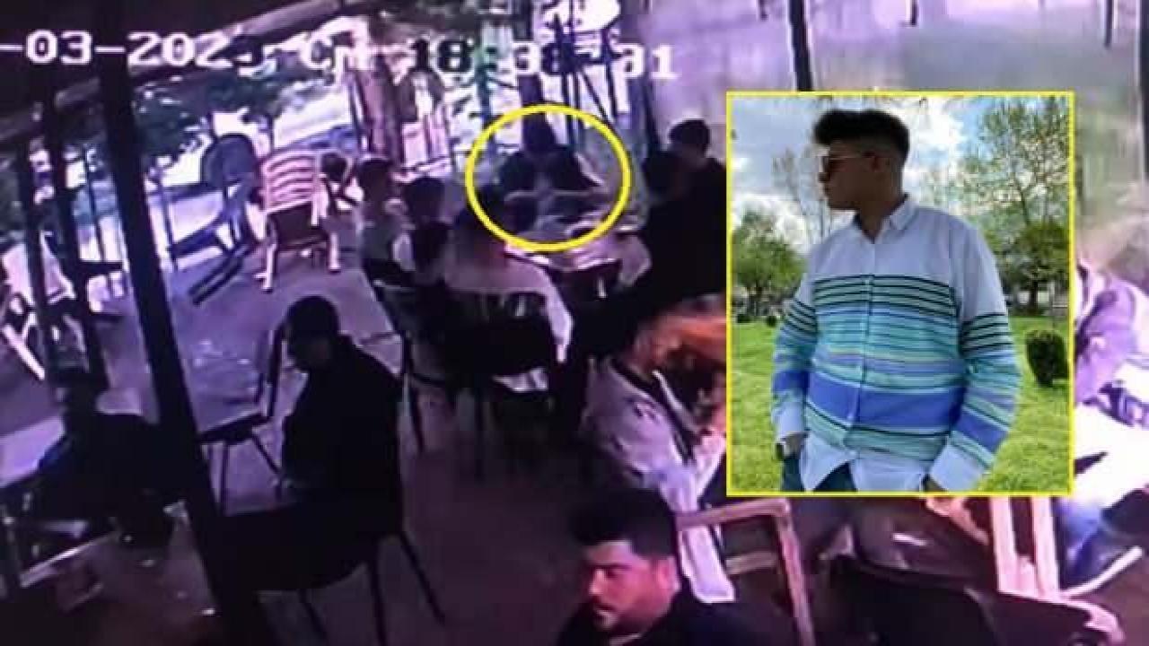 Camide avlusunda şakalaşma kanlı bitti