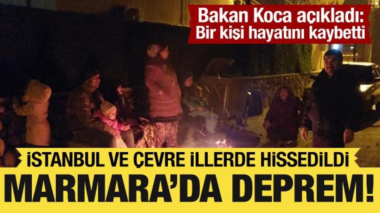 Çanakkale'de 4,9 büyüklüğünde deprem
