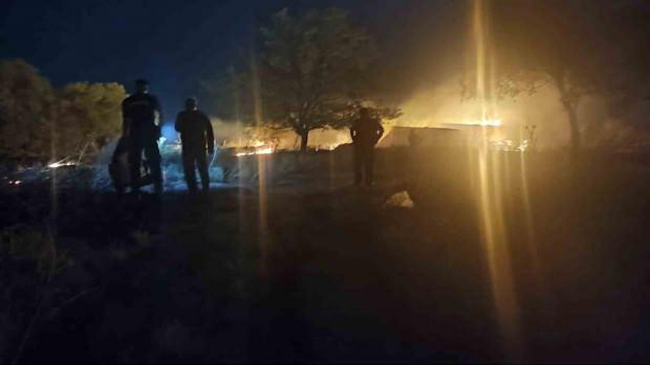 Çanakkale'de bir yangın daha! Köy boşaltıldı...