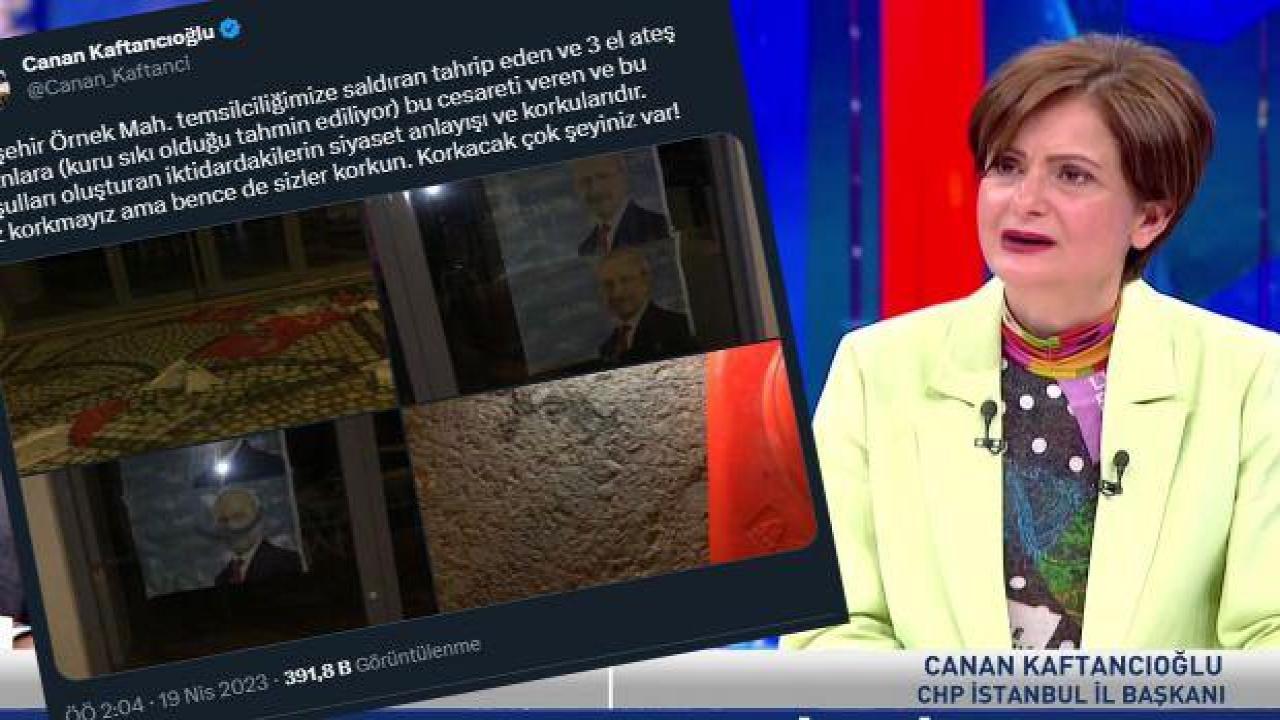 Canan Kaftancıoğlu'dan 