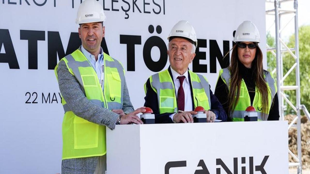 CANiK’in yeni genel merkezinin temelleri atıldı