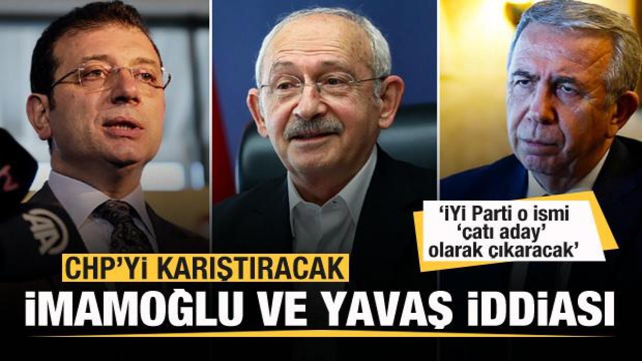 Canlı yayında İmamoğlu ve Yavaş iddiası!  İYİ Parti o ismi ‘çatı aday’ olarak çıkaracak