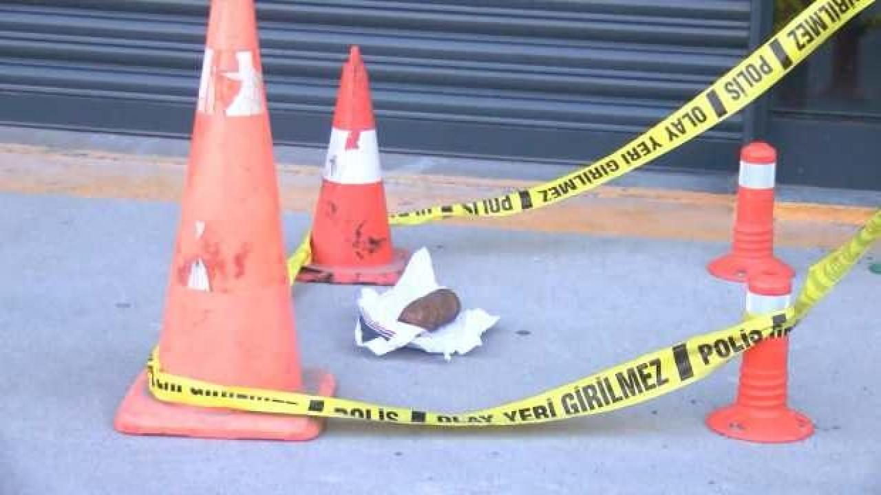 Çatalca'da bulduğu top mermisiyle minibüse bindi