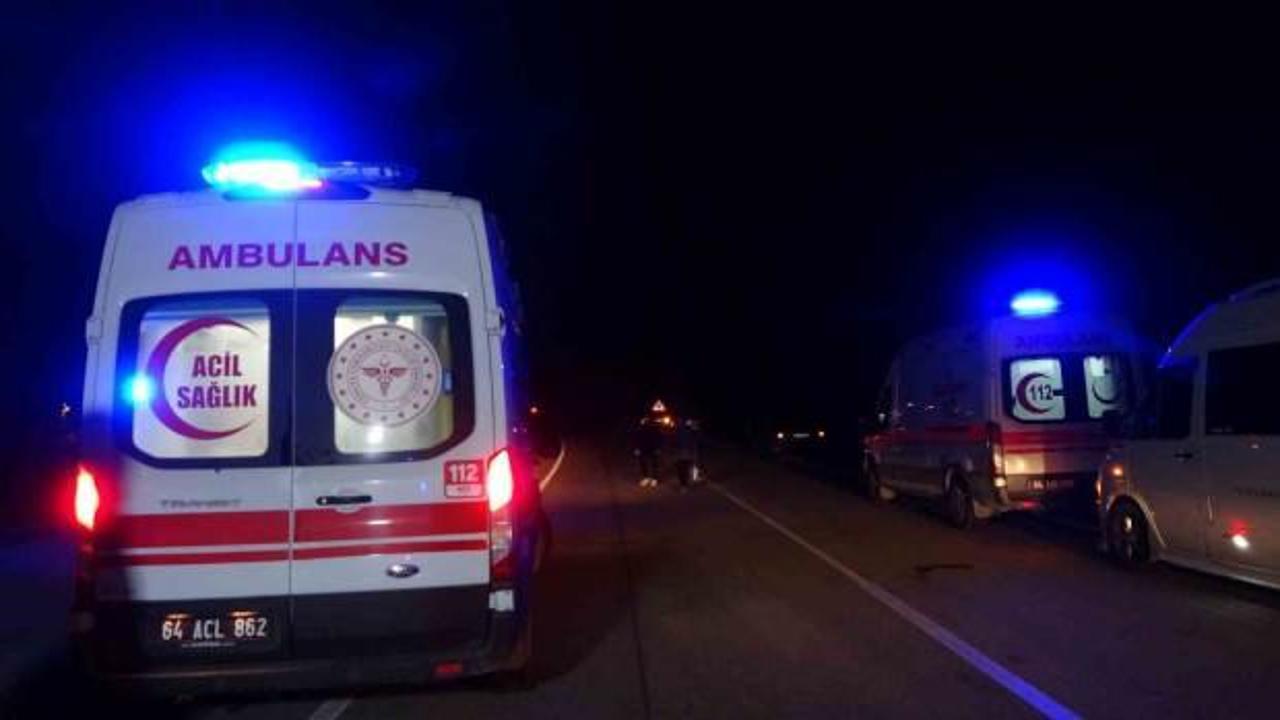 Çatalca'da feci kaza: 2 ölü, 3 yaralı