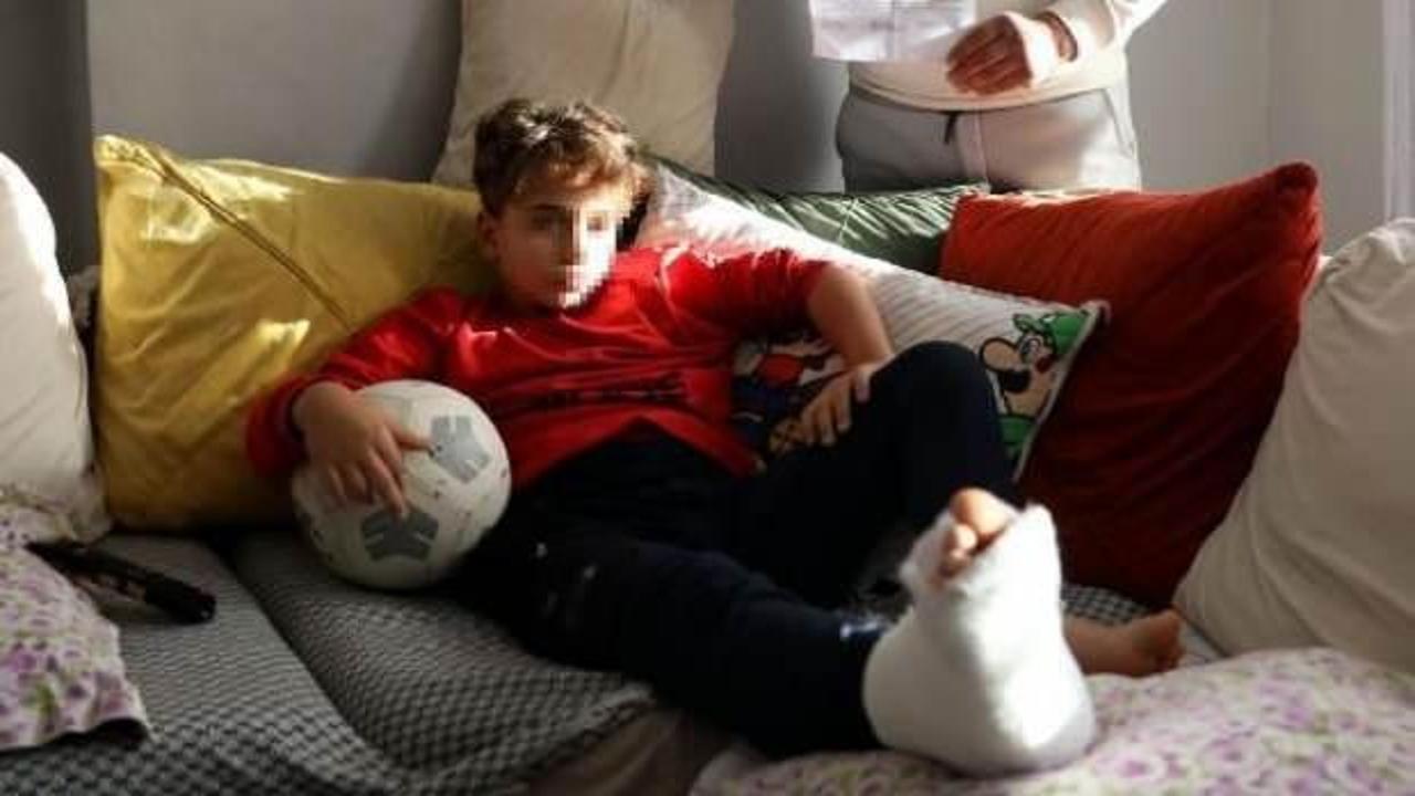 Çatlayan bileğe 'kartonlu ilk yardım'a inceleme