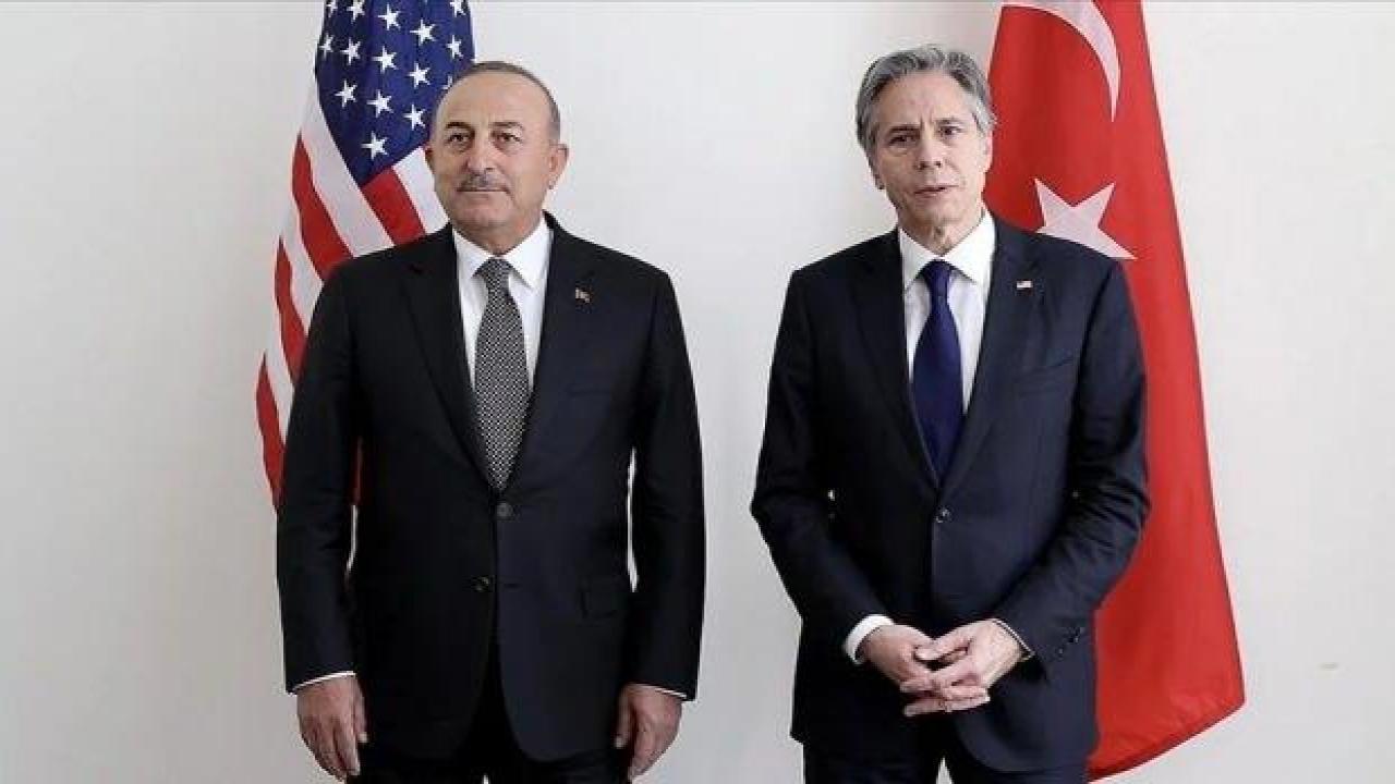 Çavuşoğlu ABD'li mevkidaşı Blinken ile görüştü