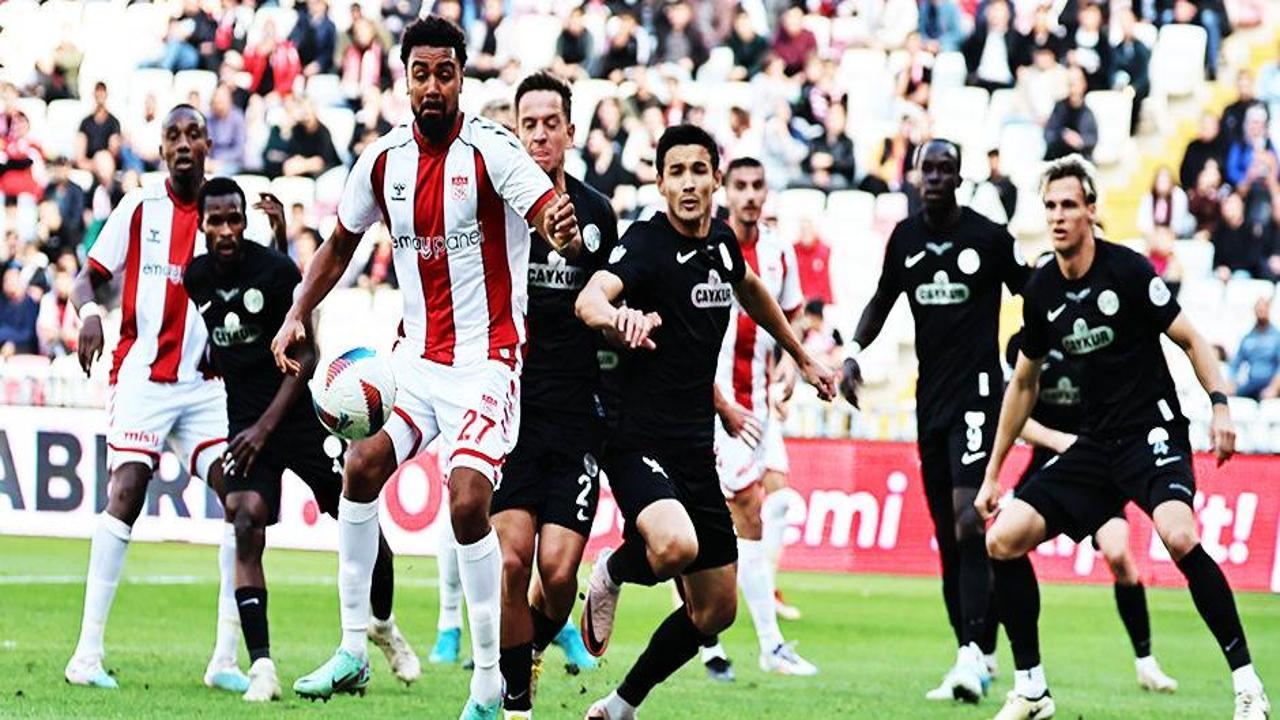 Çaykur Rizespor - Sivasspor! Muhtemel 11'ler