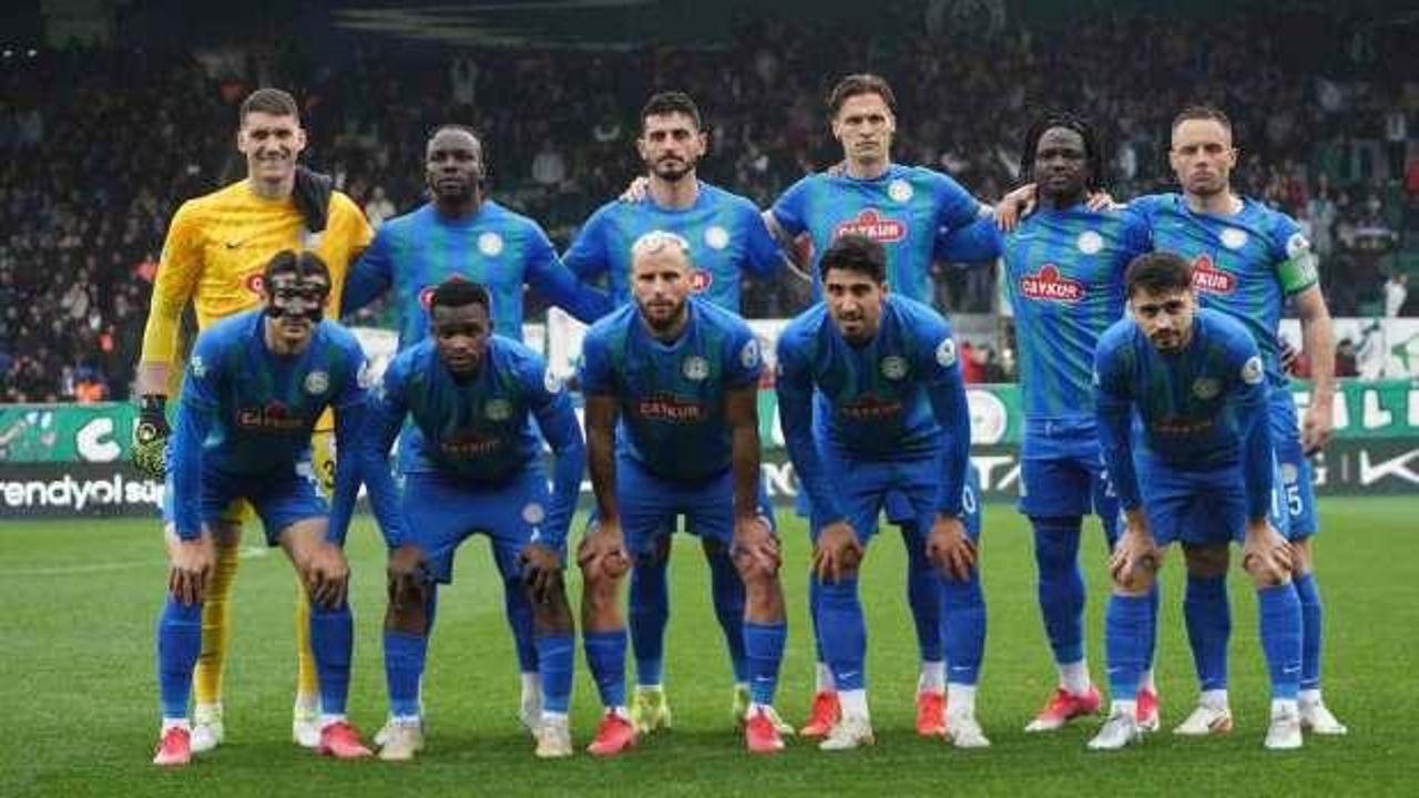 Çaykur Rizespor, 16 maç sonra ilki yaşadı