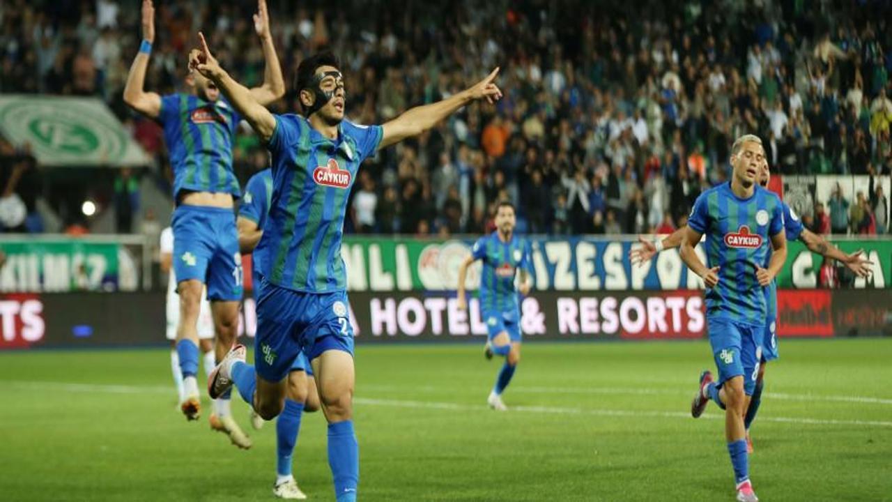 Çaykur Rizespor 5 hafta sonra galibiyeti hatırladı