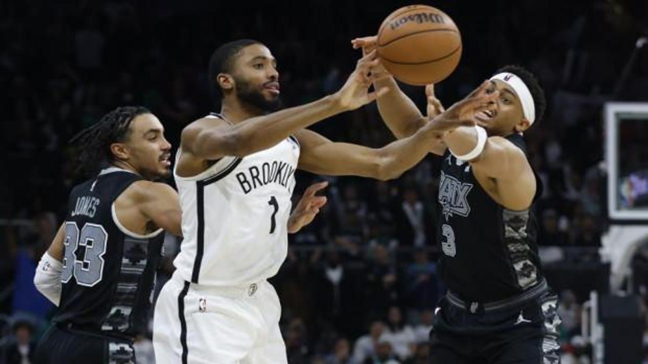 Cedi 10 sayı attı! Spurs, Nets'i uzatmada yendi