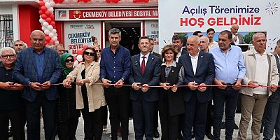Çekmeköy Belediyesi 2. Sosyal Market’i Merkez Mahallesi’nde Açtı