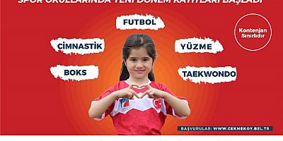 Çekmeköy Belediyesi Spor Okulları’nda Yeni Dönem Kayıtları Başladı