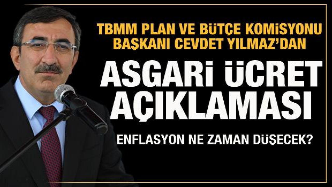 Cevdet Yılmaz'dan asgari ücret açıklaması: Hükümetimiz enflasyona ezdirmez!