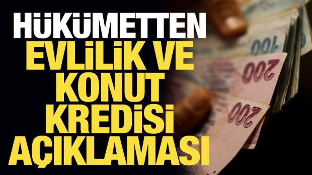 Cevdet Yılmaz'dan konut ve evlilik kredisi açıklaması