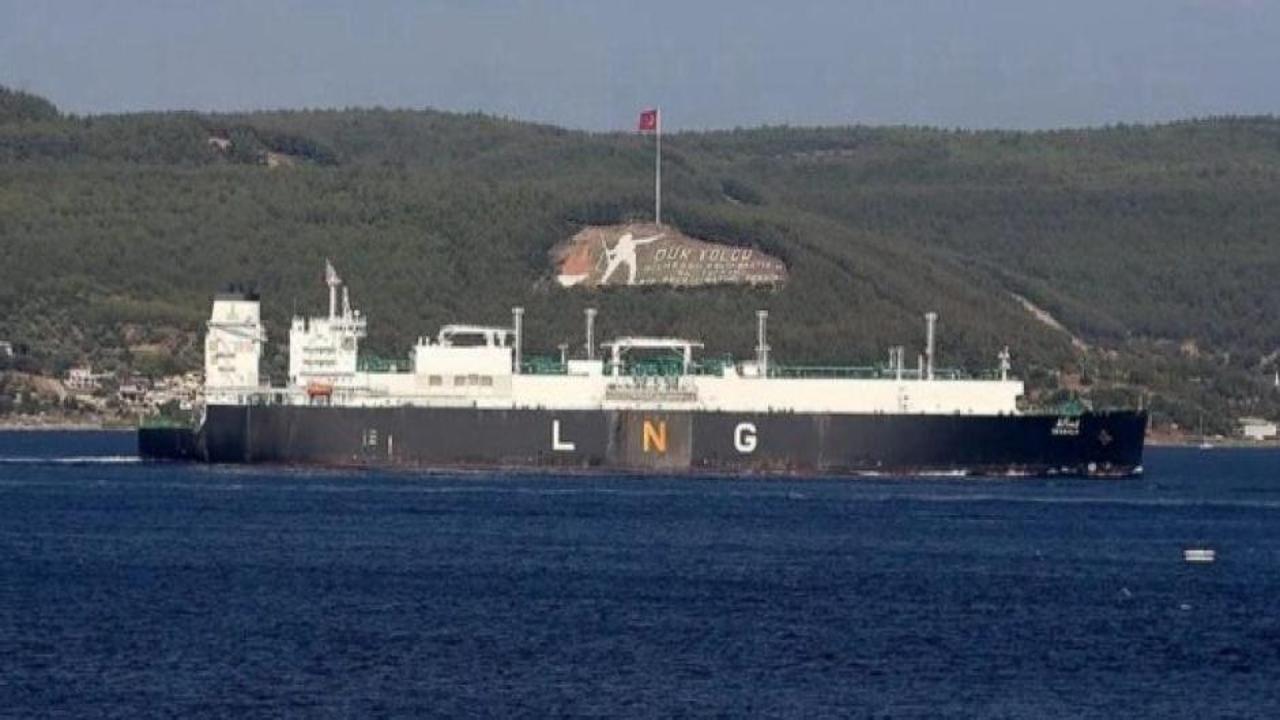 Cezayir'den yola çıkan LNG gemisi 7 Nisan'da Türkiye'ye ulaşacak