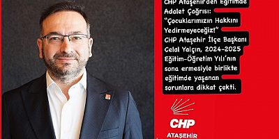 CHP Ataşehir: ‘’Eğitimi Siyasallaştıranlara Geçit Yok!”