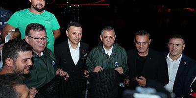 CHP GENEL BAŞKANI ÖZEL VE BAŞKAN AKSU, BALIKÇILARA “VİRA BİSMİLLAH” DEDİ