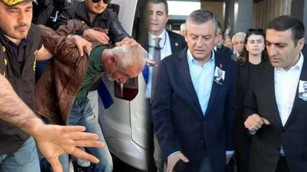CHP Genel Başkanı Özel'e saldıran şüphelinin emniyet ifadesine ulaşıldı