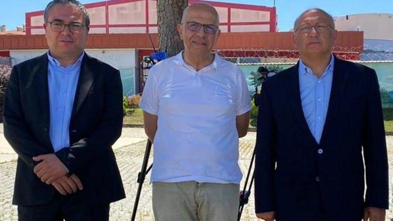CHP heyeti Merdan Yanardağ'ı cezaevinde ziyaret etti!