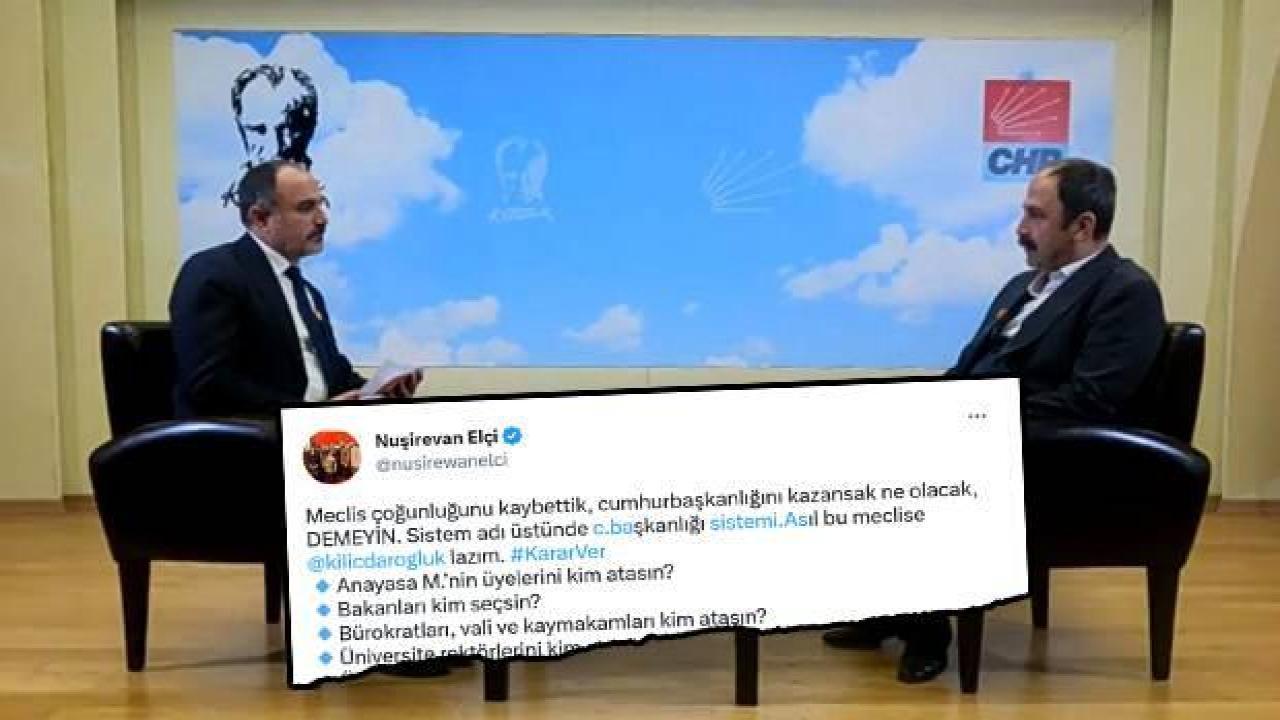 CHP merkezinde Türk bayrağını kaldıran danışman, Kılıçdaroğlu’na böyle oy istedi
