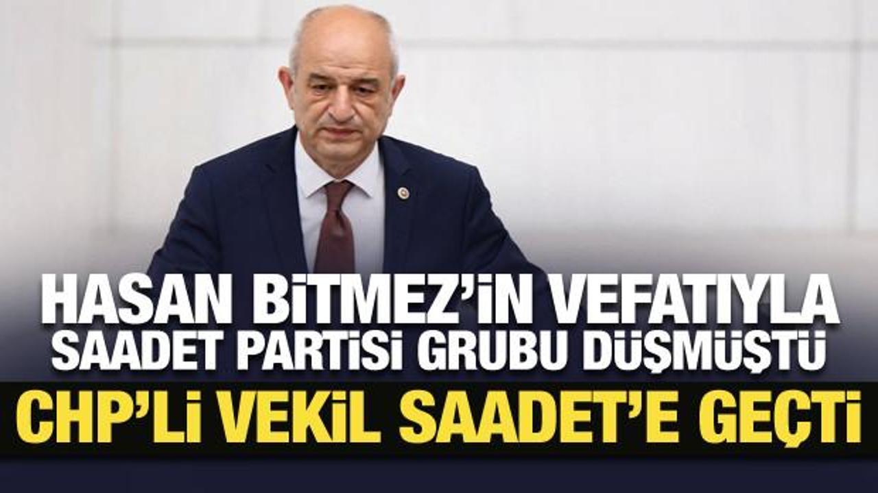 CHP Milletvekili Ali Fazıl Kasap, Saadet Partisi'ne geçti