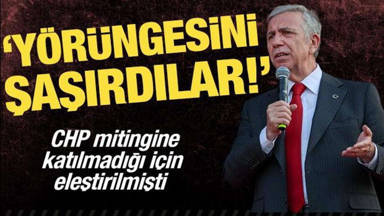 CHP mitingine katılmadığı için eleştirilmişti: Yavaş'tan 