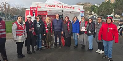 CHP Pendik İlçe Başkanlığı Semt Pazarı’nda: “Gerçekleri Bilmeye Hakkınız Var”